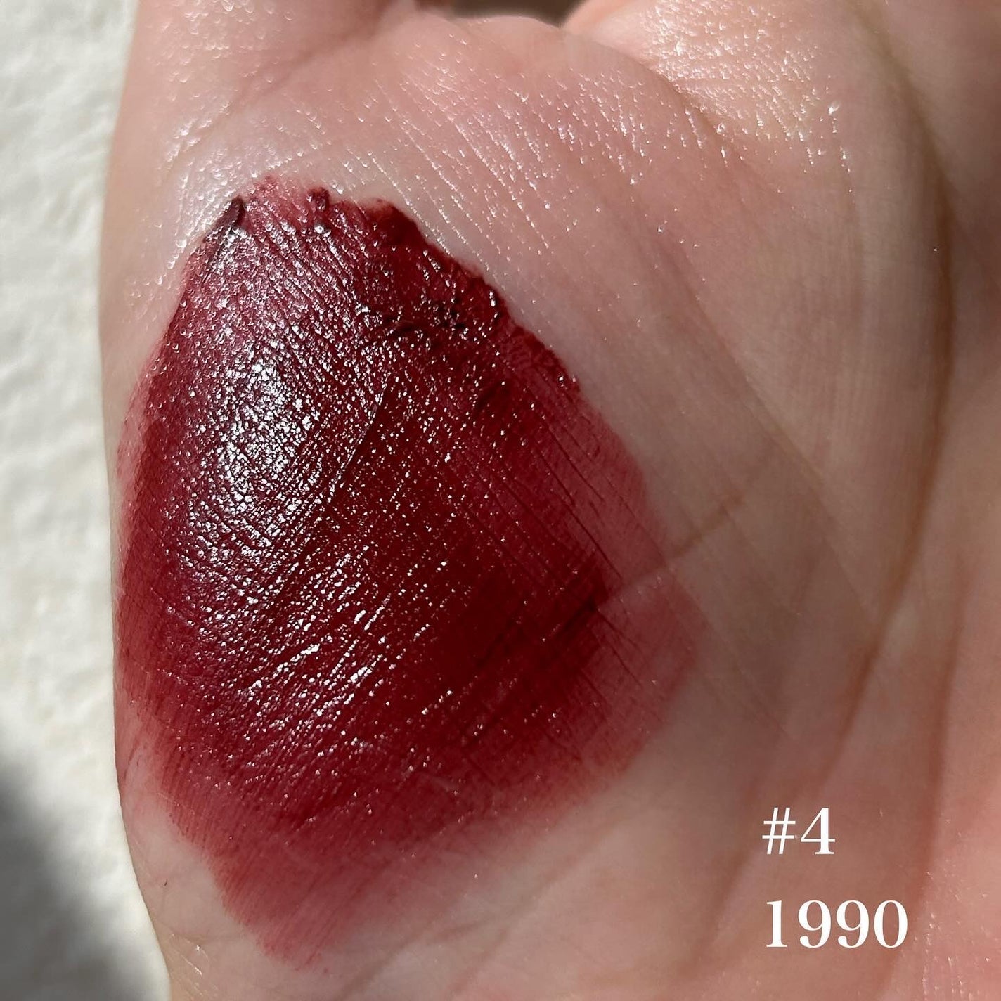 スフレテクスチャークリーミーティント/nuegray/リップティントを使ったクチコミ(3枚目)