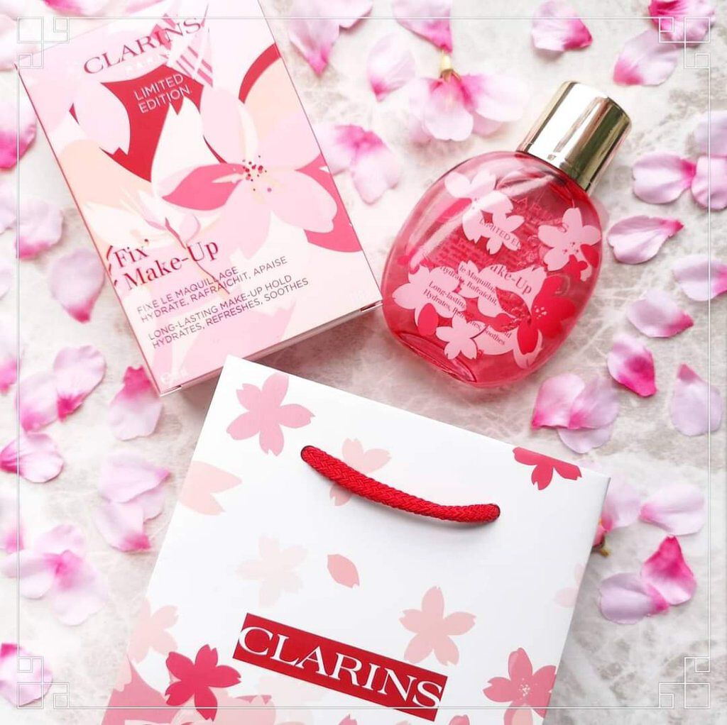 フィックス メイクアップ サクラ/CLARINS/ミスト状化粧水を使ったクチコミ(5枚目)