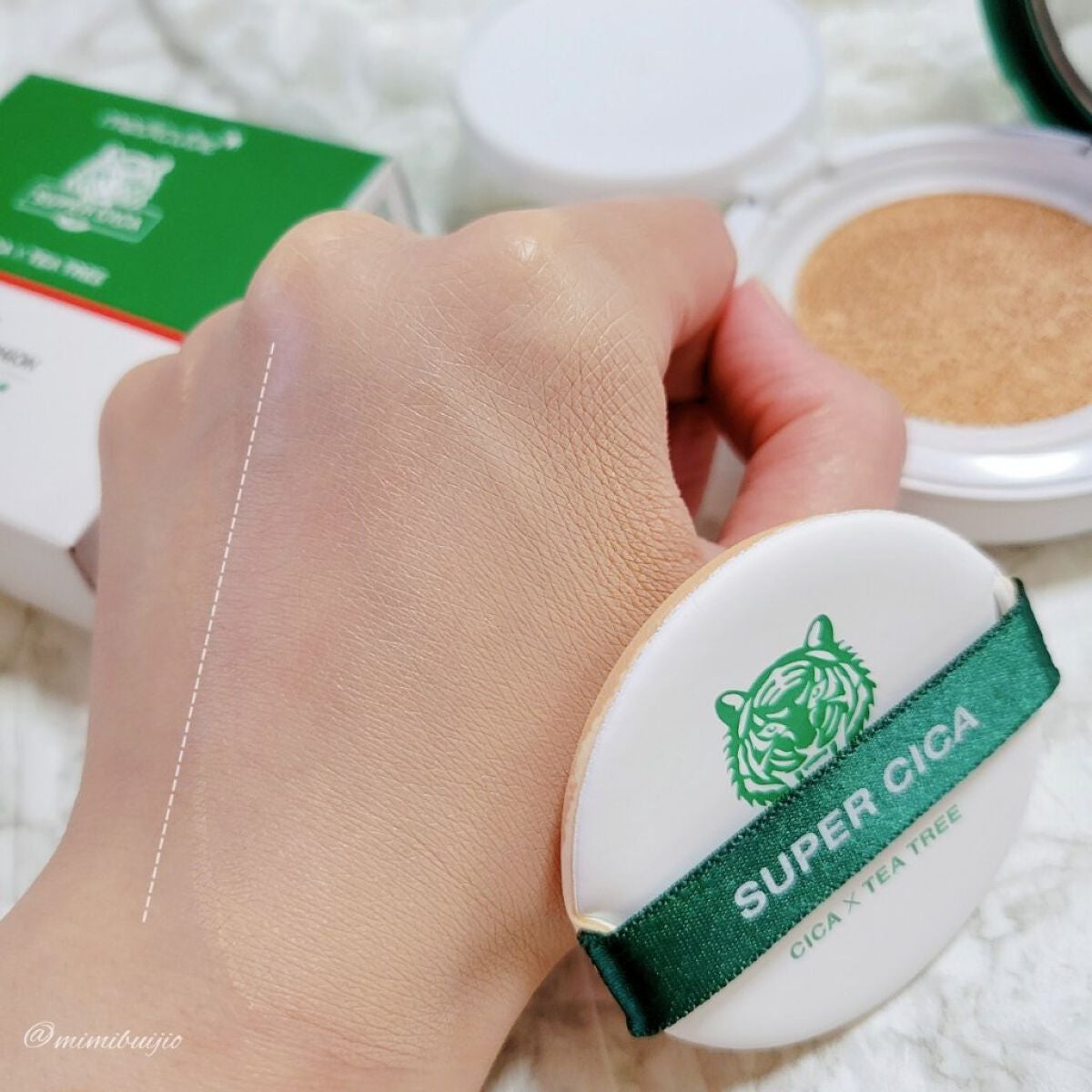 スーパーシカクッション/MEDICUBE/クッションファンデーションを使ったクチコミ(5枚目)