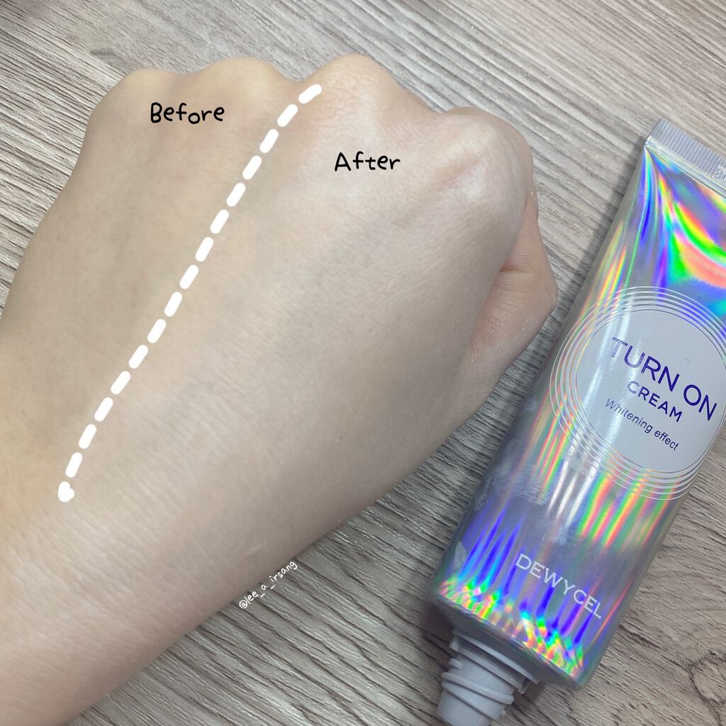 デュイセル ターンオンクリーム/DEWYCEL/フェイスクリームを使ったクチコミ（3枚目）