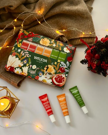 WELEDA ネイチャーコクーン ハンドクリームコレクションのクチコミ「クリスマスコフレ🎄
WELEDA /ヴェレダ
ハンドクリームミニギフトを頂きました🎁

各10.....」（1枚目）