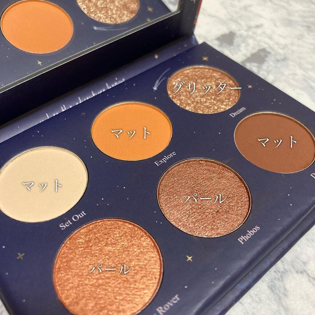 銀河系アイシャドウパレット/Ready to Shine/アイシャドウパレットを使ったクチコミ(2枚目)