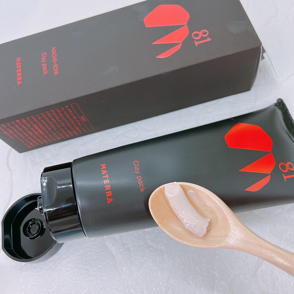 ８１マテラ クレイパック/MATERRA81/洗い流すパック・マスクを使ったクチコミ（2枚目）