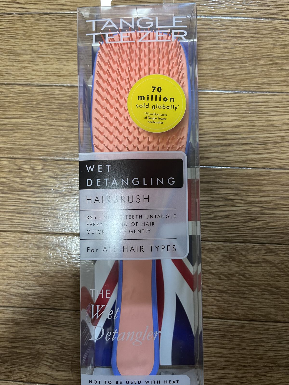 タングルティーザー ザ・アルティメットディタングラー アプリコットブレイズ/TANGLE TEEZER/ヘアブラシを使ったクチコミ（1枚目）