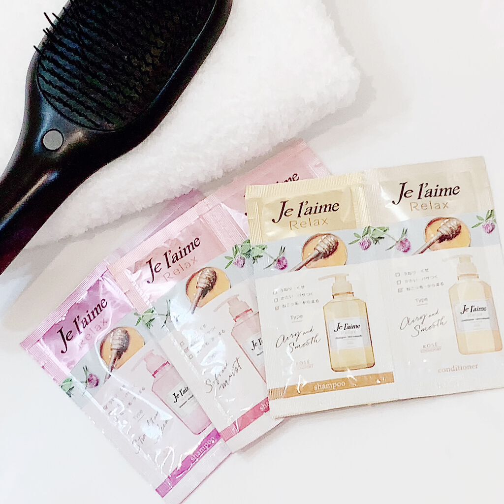 リラックス シャンプー/ヘアコンディショナー(ストレート&スリーク)/Je l'aime/市販シャンプーを使ったクチコミ(5枚目)