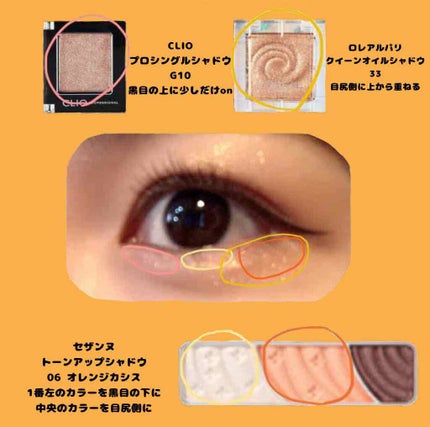 トーンアップアイシャドウ/CEZANNE/アイシャドウパレットを使ったクチコミ(3枚目)