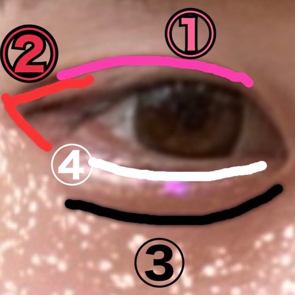 MP2wayアイクレヨン/セリア/スティックアイシャドウを使ったクチコミ(2枚目)