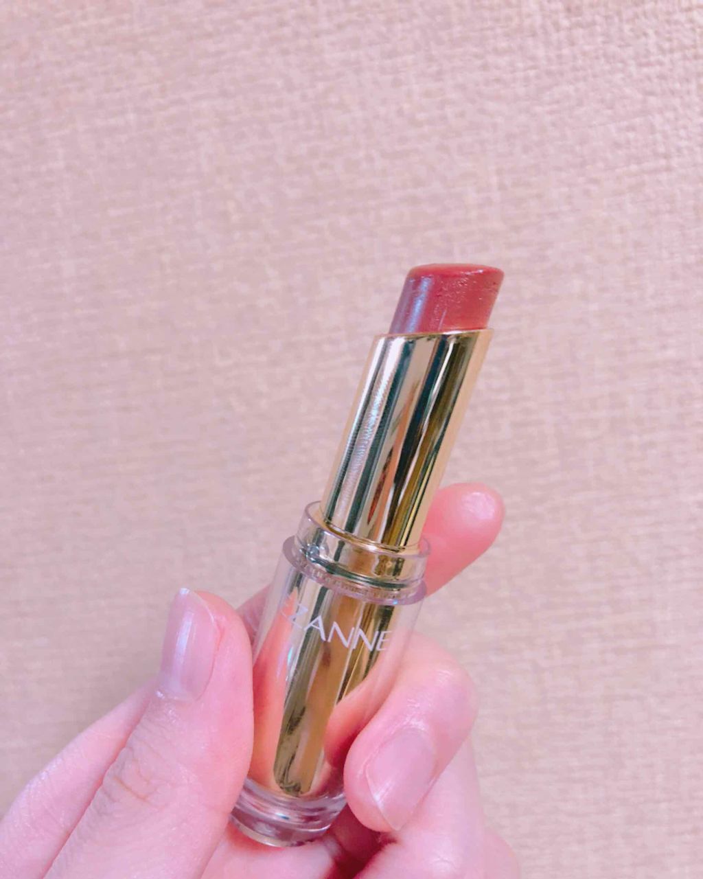 ラスティンググロスリップ/CEZANNE/口紅を使ったクチコミ（1枚目）