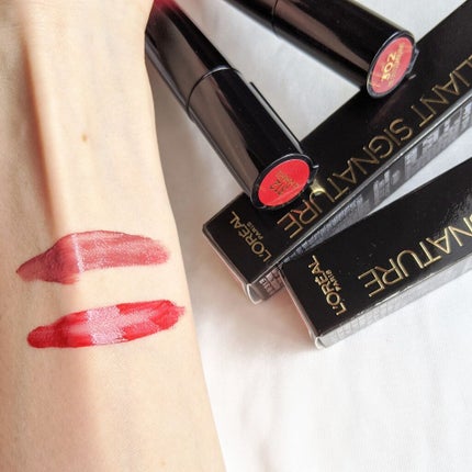 ブリリアントシグネチャー/ロレアル パリ/口紅を使ったクチコミ(3枚目)