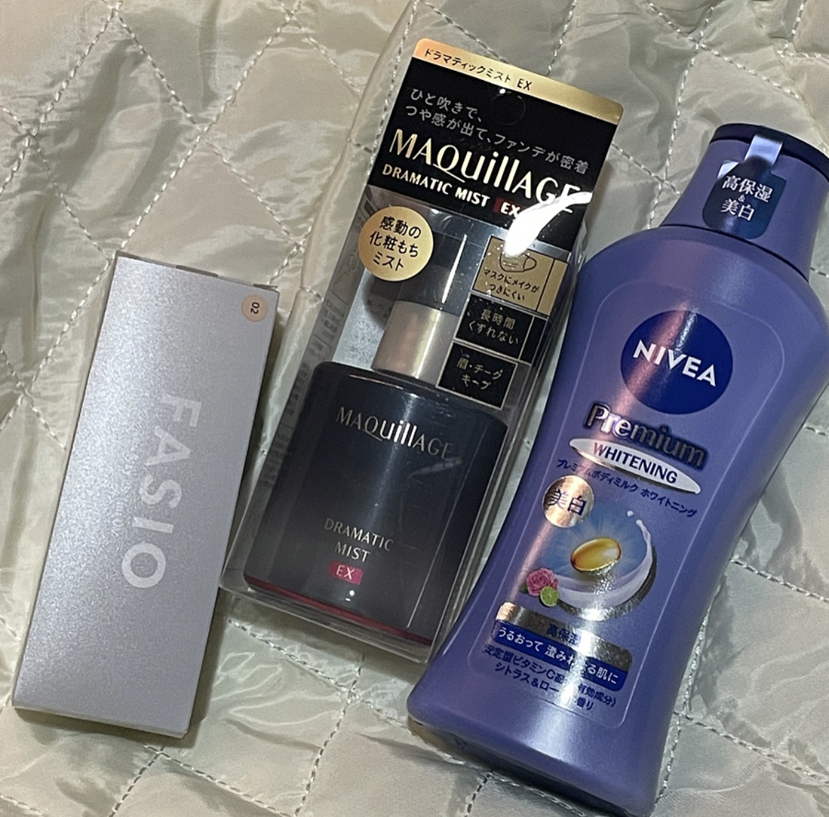 プレミアムボディミルク ホワイトニング【医薬部外品】		/ニベア/ボディミルクを使ったクチコミ（1枚目）