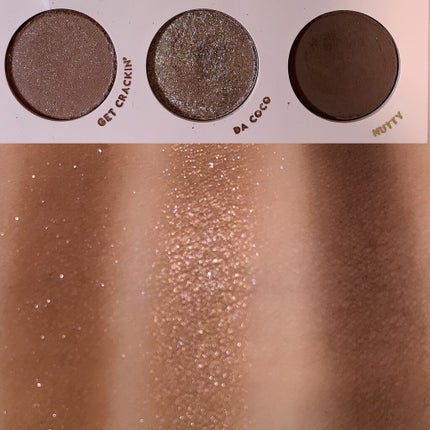 Going Coconuts Bronzed Eyeshadow Palette/ColourPop/アイシャドウパレットを使ったクチコミ(9枚目)