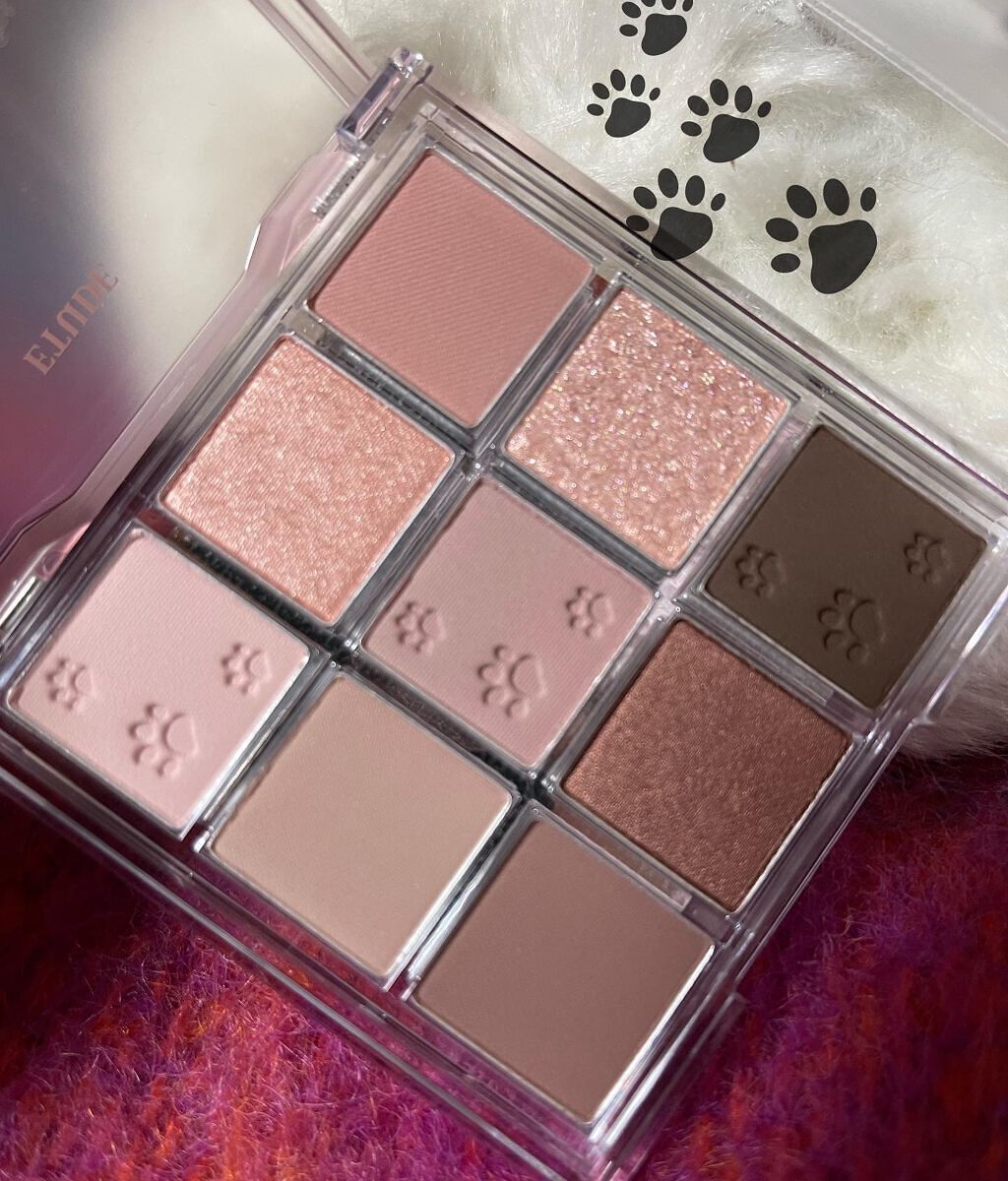 プレイカラーアイズ ダスティキャット/ETUDE/アイシャドウパレットを使ったクチコミ（3枚目）