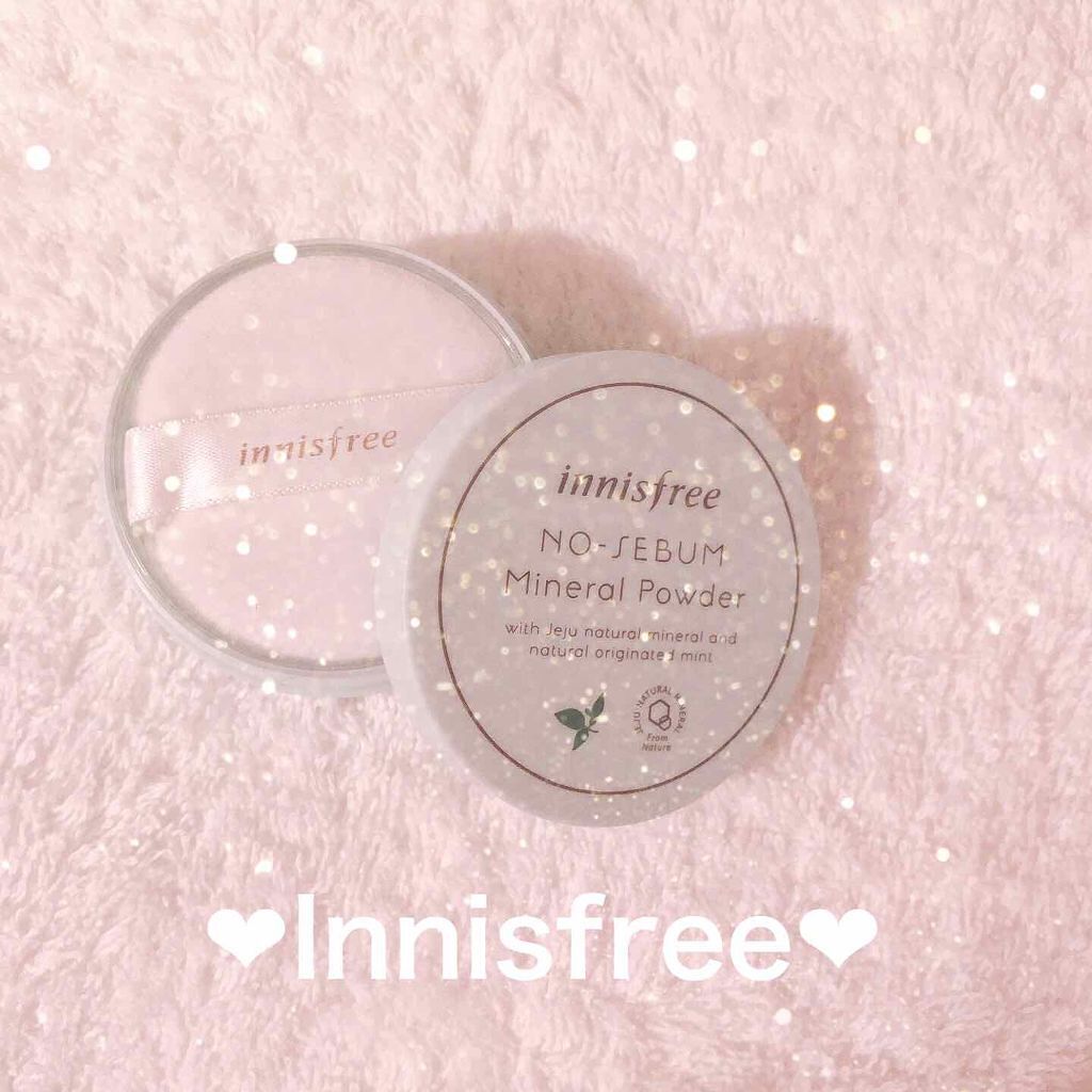 ノーセバム ミネラルパウダー/innisfree/ルースパウダーを使ったクチコミ(1枚目)