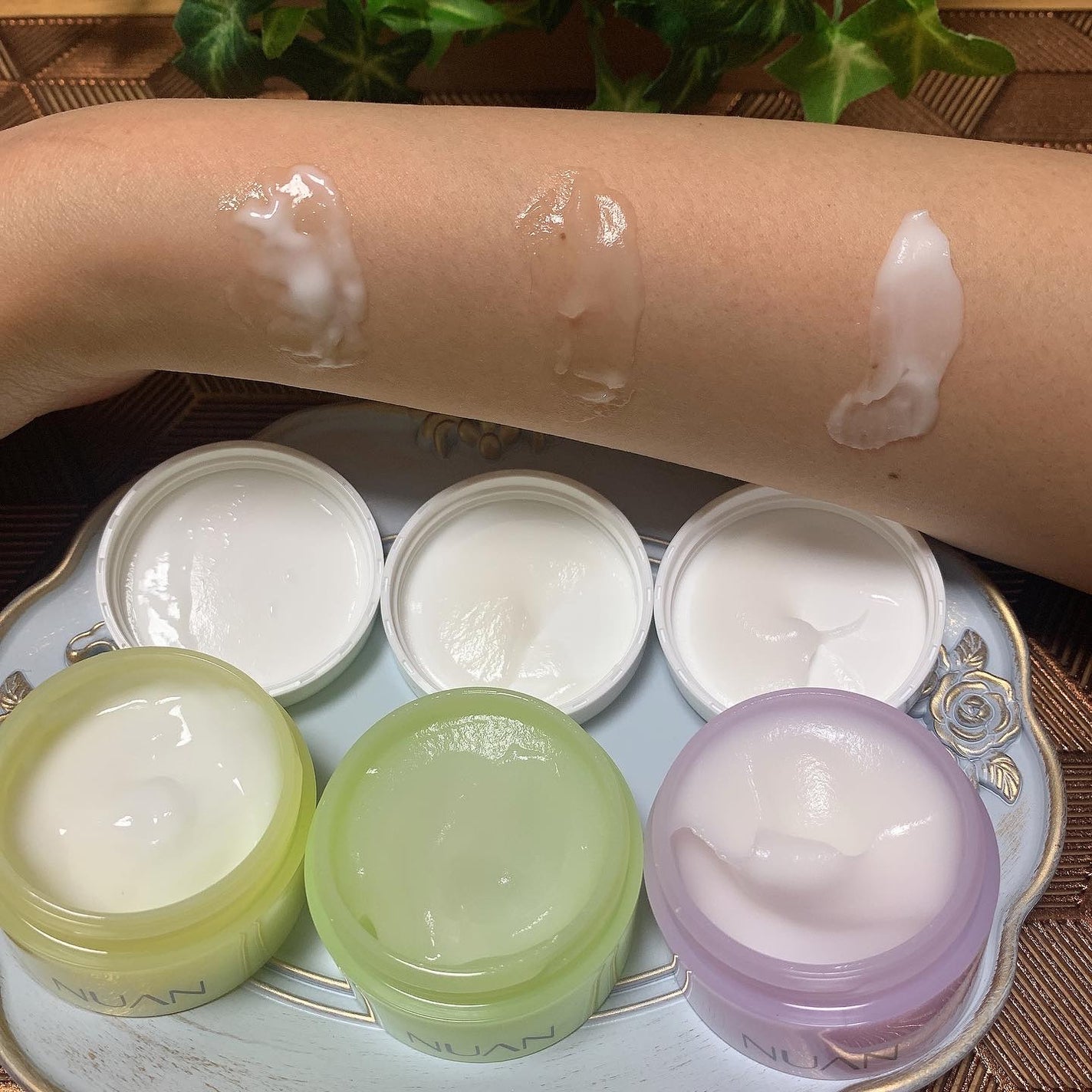 白玉もちウォータークリーム/NUAN/フェイスクリームを使ったクチコミ(3枚目)