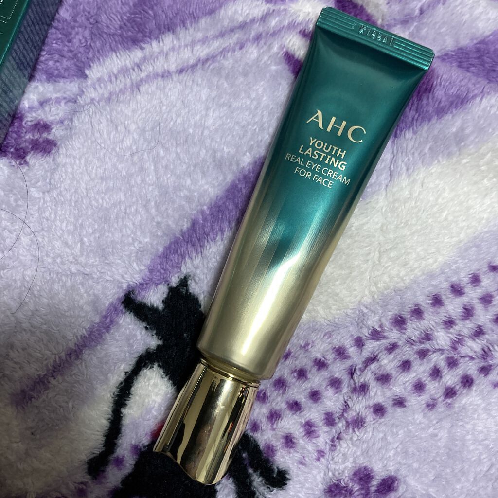  AHC ユース ラスティング リアル アイ クリーム フォー フェイス/AHC/アイケア・アイクリームを使ったクチコミ（2枚目）
