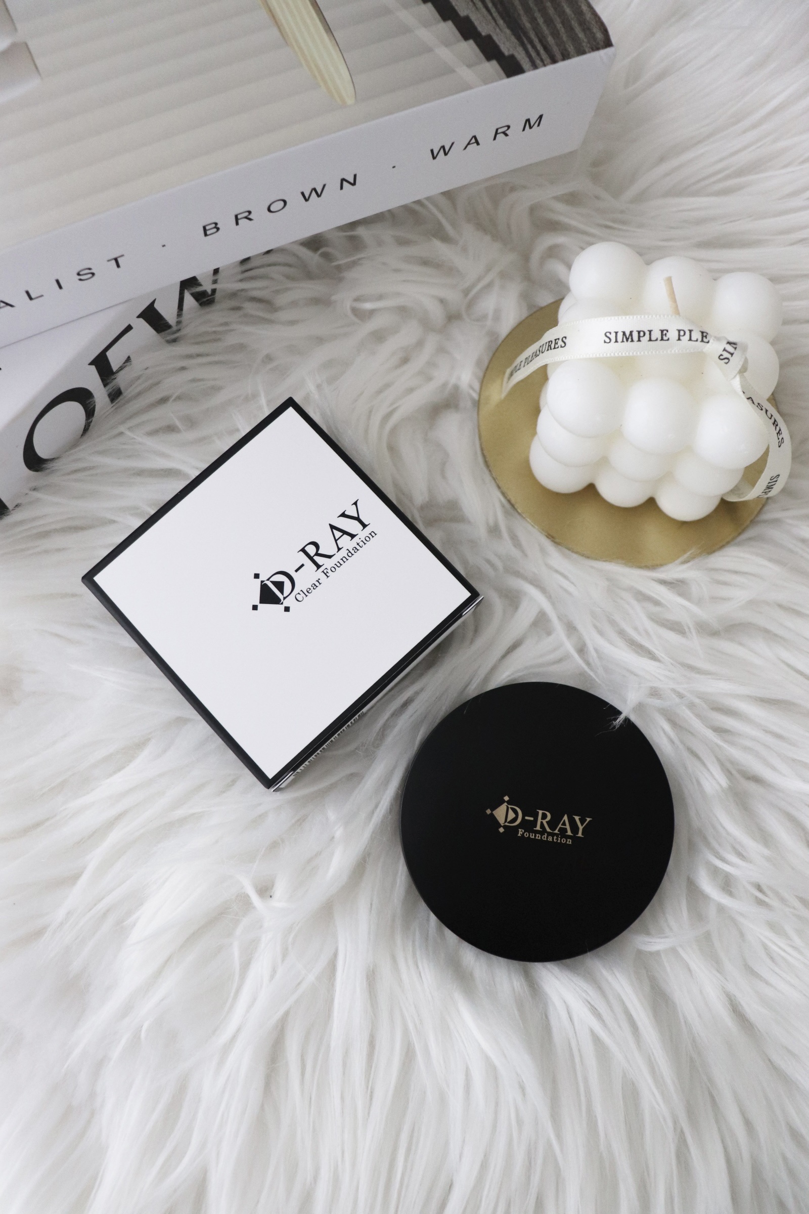 ミネラルファンデーション/D-RAY/パウダーファンデーションを使ったクチコミ（2枚目）