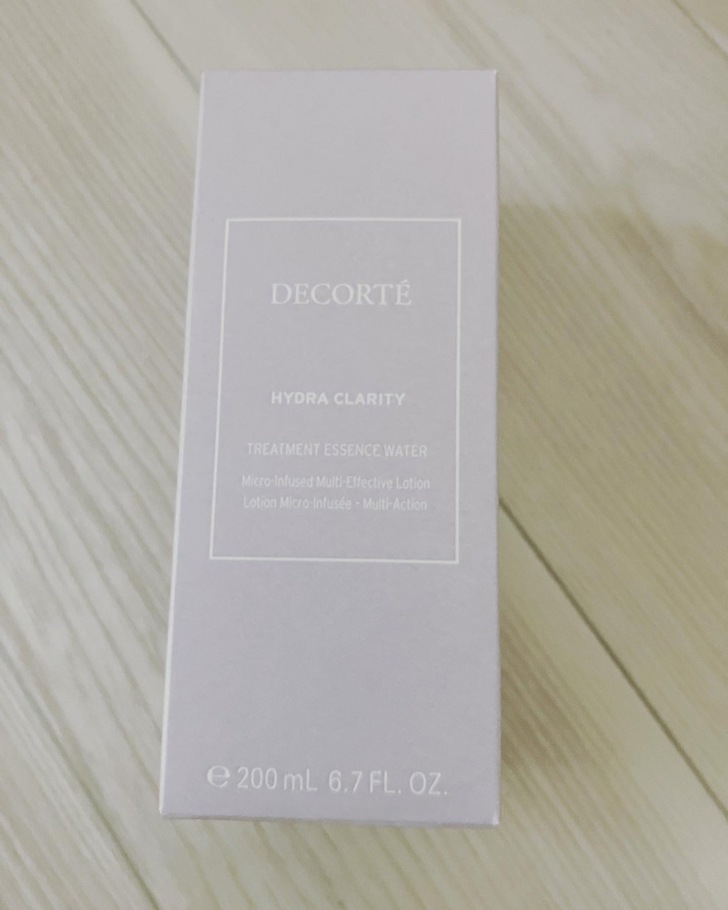 イドラクラリティ 薬用 トリートメント エッセンス ウォーター/DECORTÉ/化粧水を使ったクチコミ(1枚目)