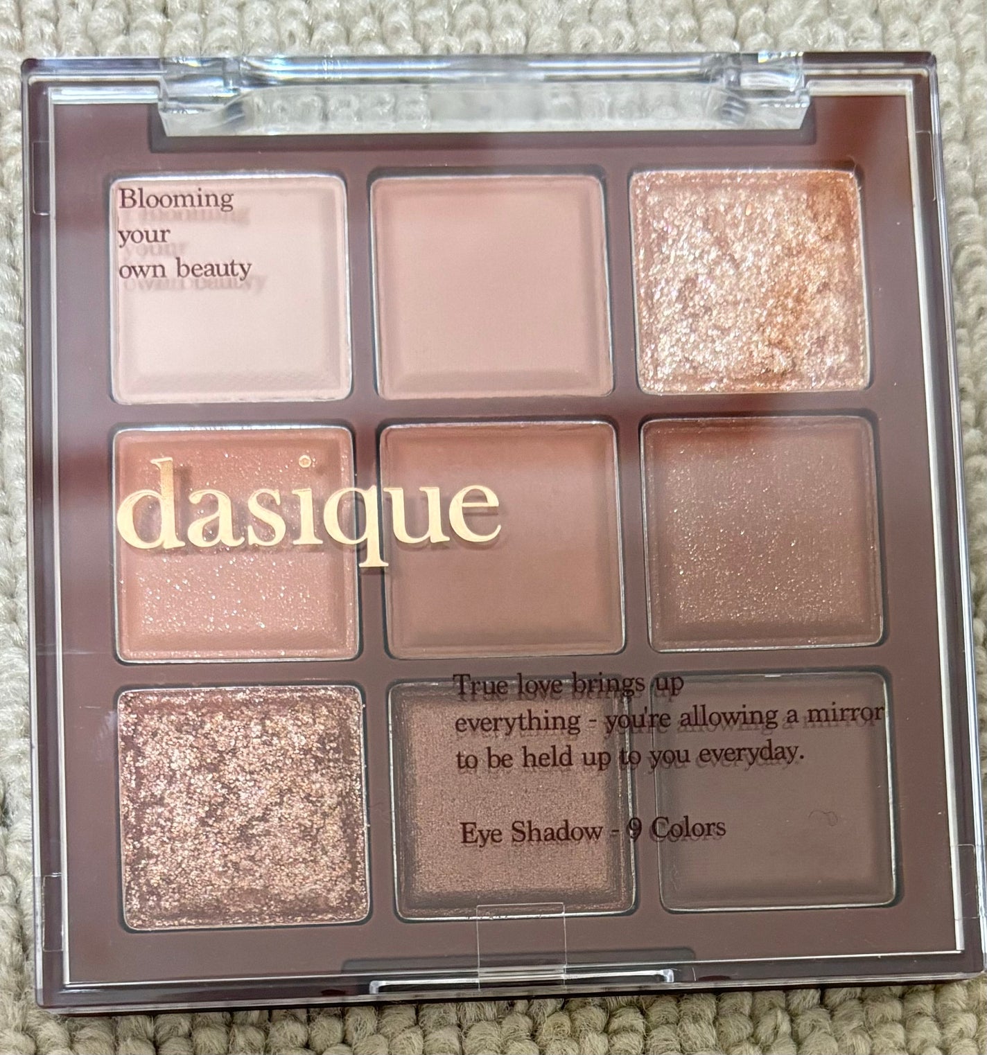 シャドウパレット/dasique/アイシャドウパレットを使ったクチコミ(1枚目)