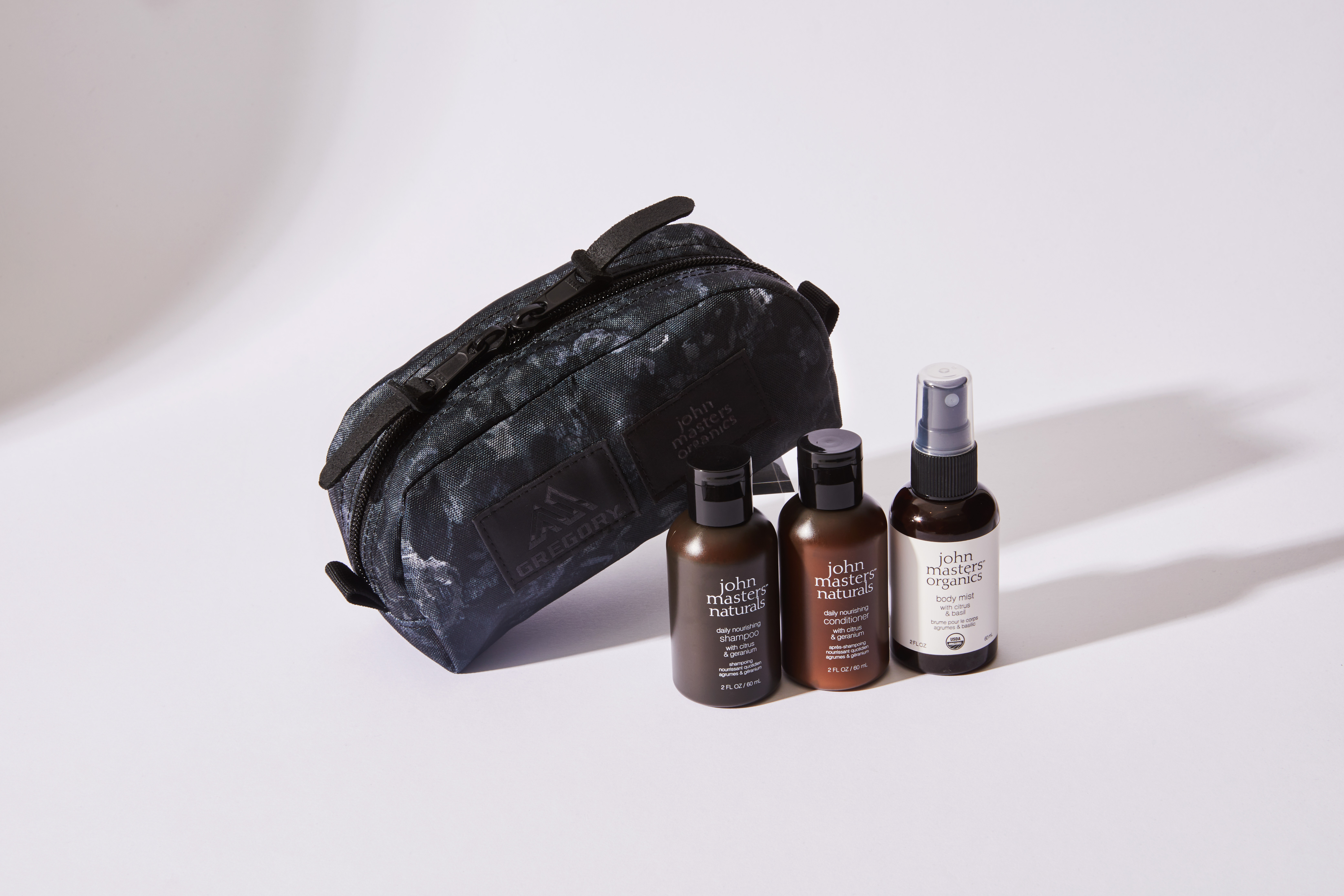 john masters organics john masters organics × GREGORY travel set