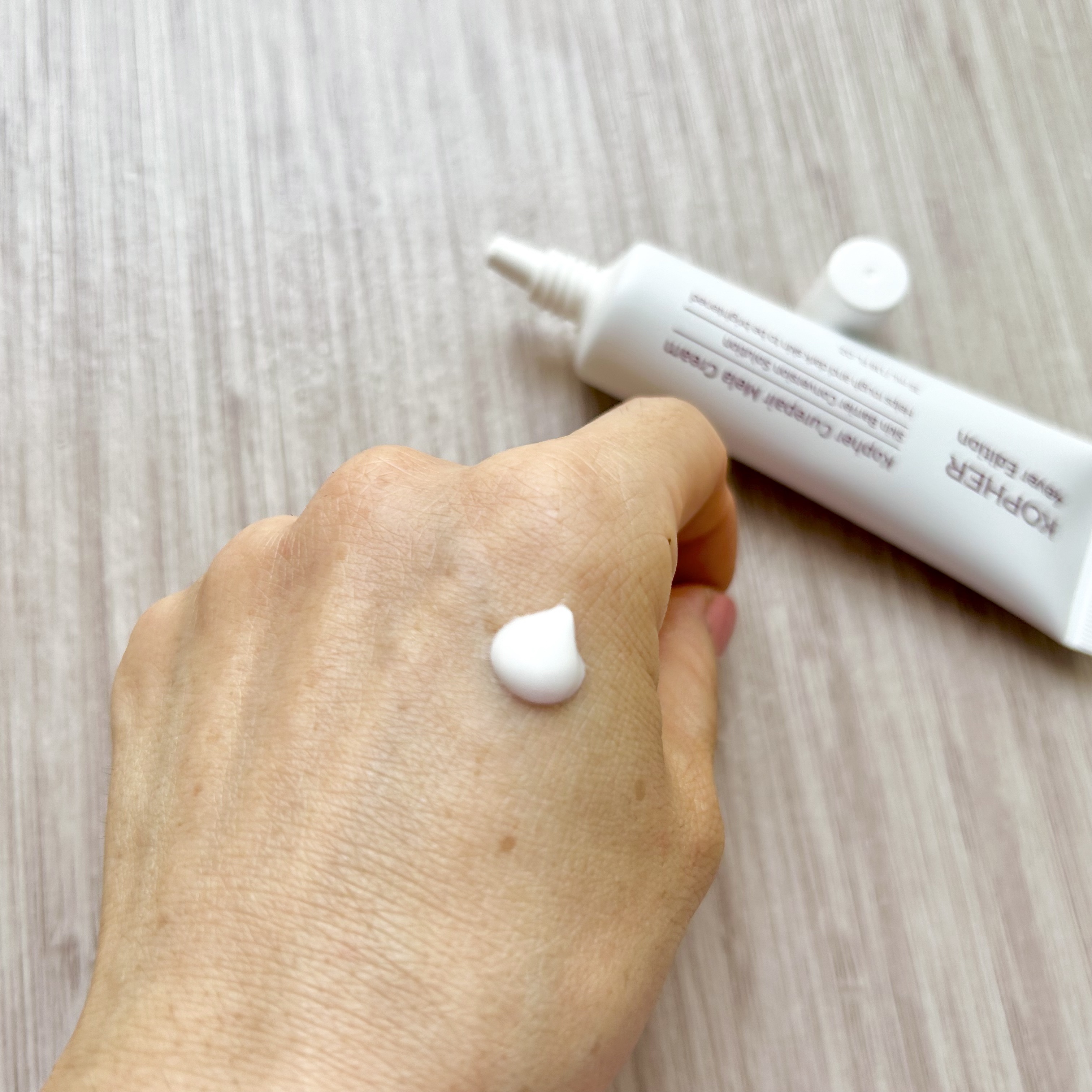 CUREPAIR MELA CREAM /KOPHER/フェイスクリームを使ったクチコミ（3枚目）