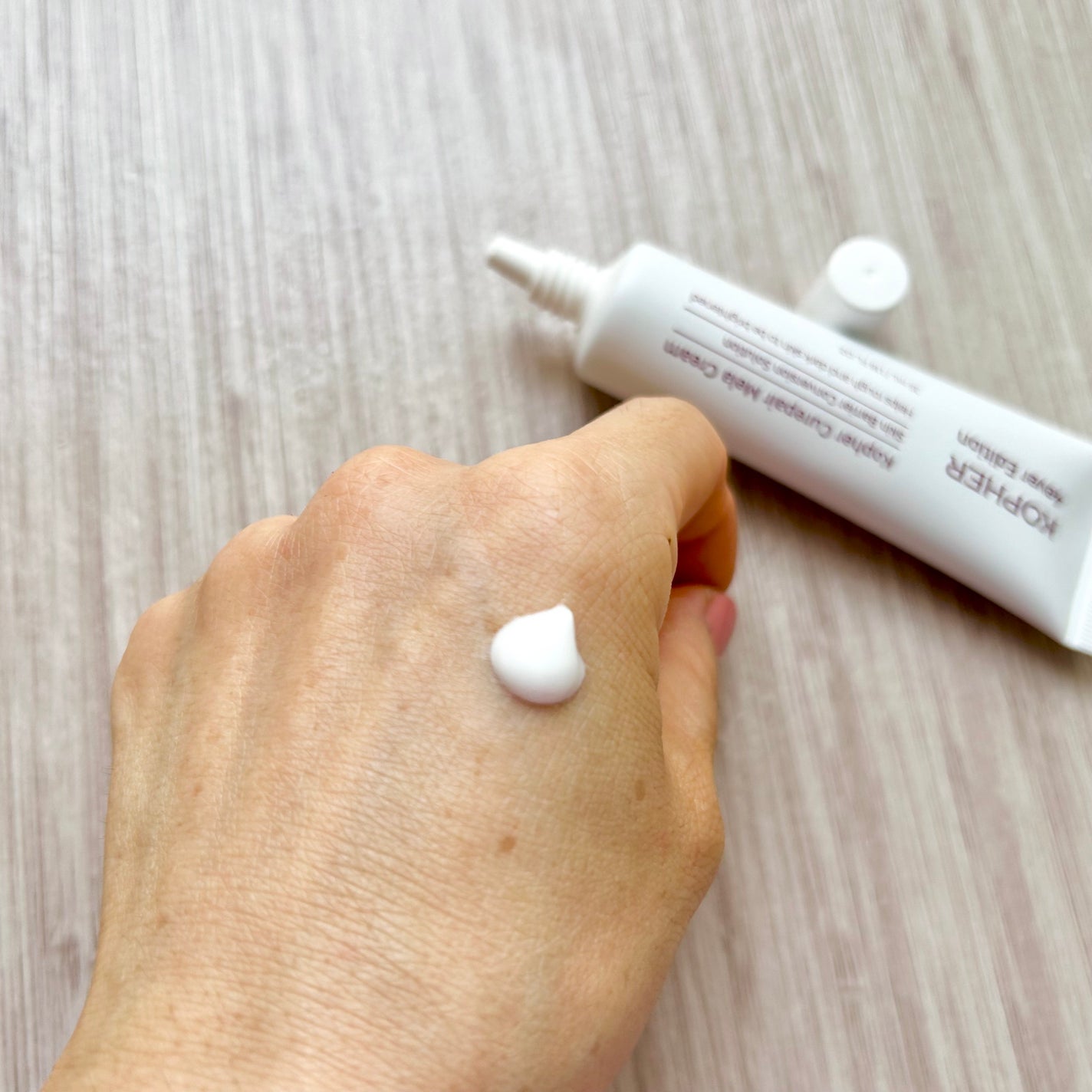 CUREPAIR MELA CREAM /KOPHER/フェイスクリームを使ったクチコミ(3枚目)