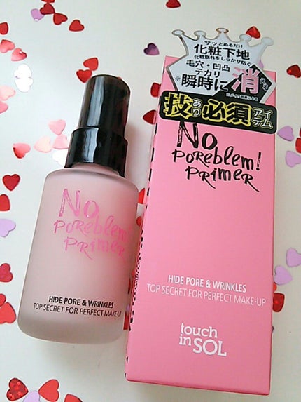 タッチインソール ノーポアブレムプライマー/touch in SOL /化粧下地を使ったクチコミ(1枚目)