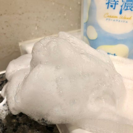 はい!みるく特濃 クリームウォッシュ/ロゼット/洗顔フォームを使ったクチコミ(5枚目)