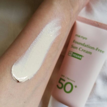 ファンデフリー サンクリーム/manyo/日焼け止めクリームを使ったクチコミ(3枚目)