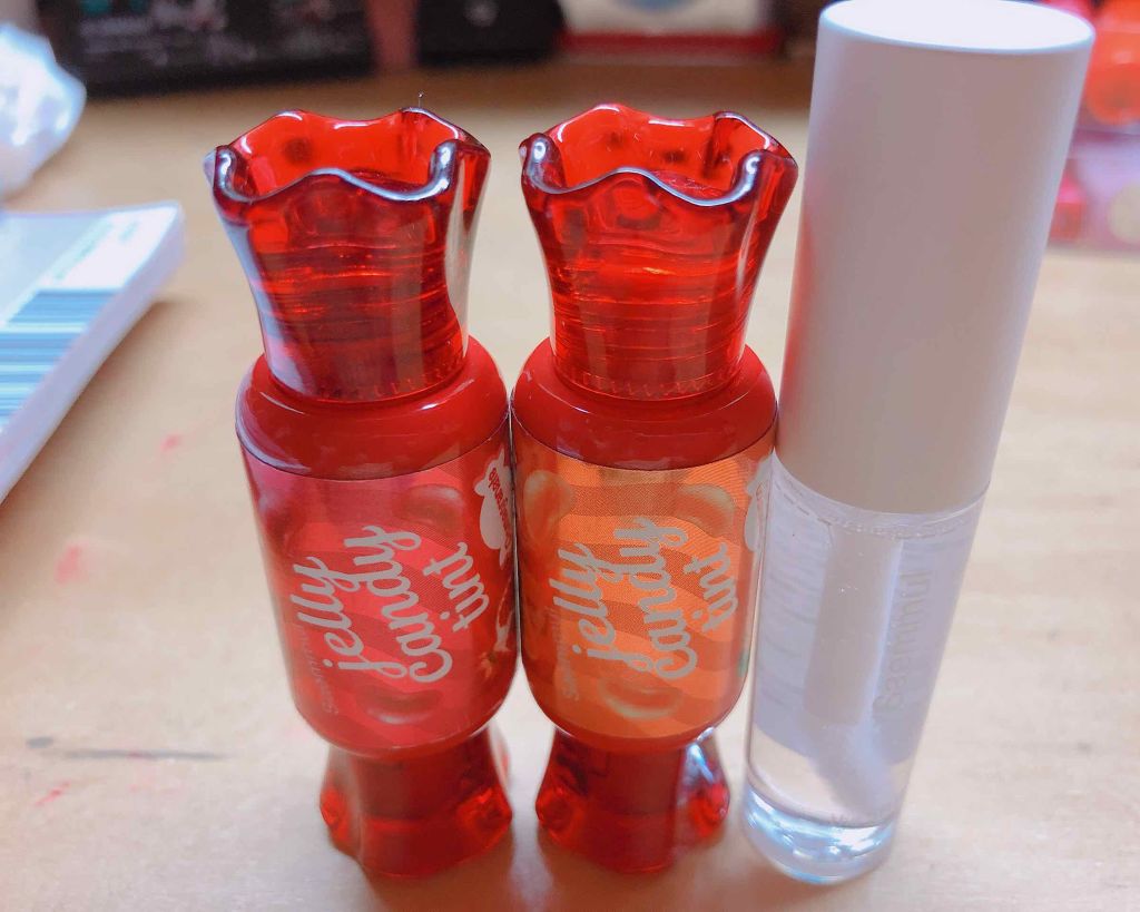 センムル セラム リップグロス/the SAEM/リップグロスを使ったクチコミ（2枚目）