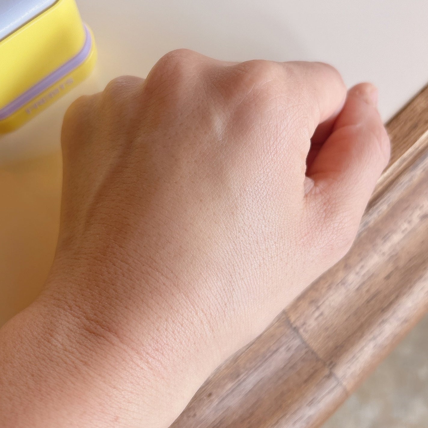Air Fit Sun Finishing Stick 01 Pure Violet/frebits/日焼け止めスティックを使ったクチコミ(5枚目)