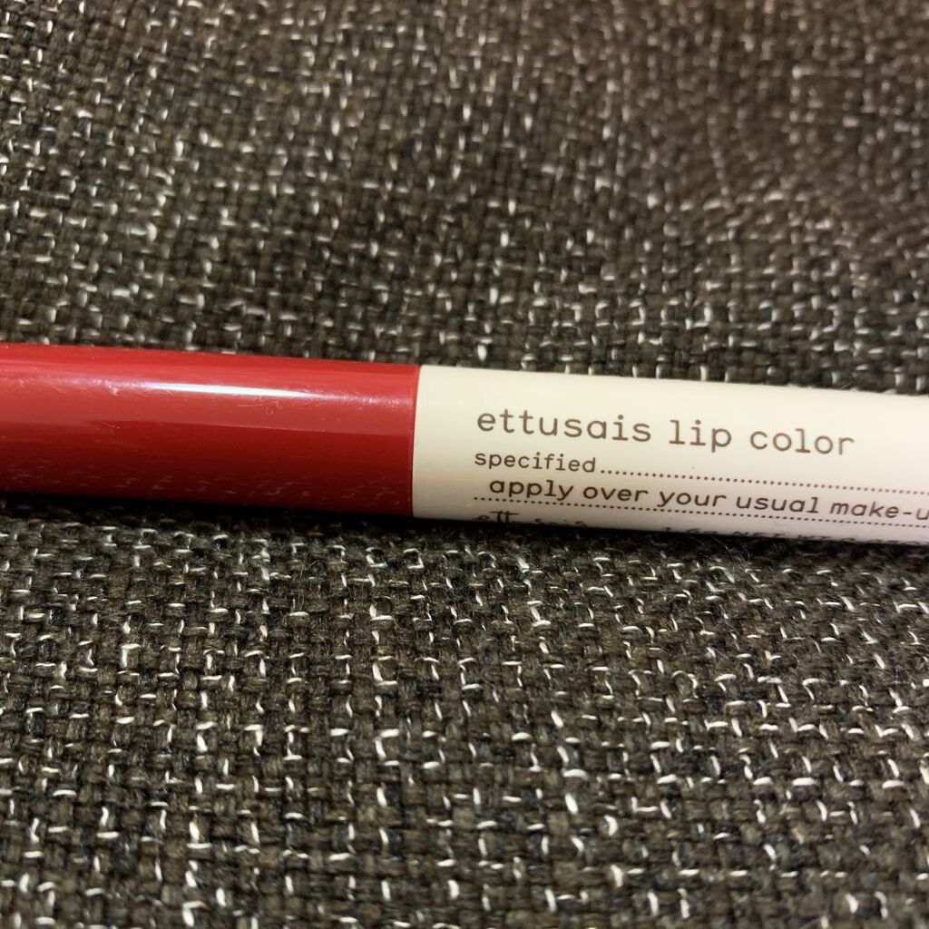 リップカラー 02 フレッシュピーチ/ettusais/口紅を使ったクチコミ（1枚目）