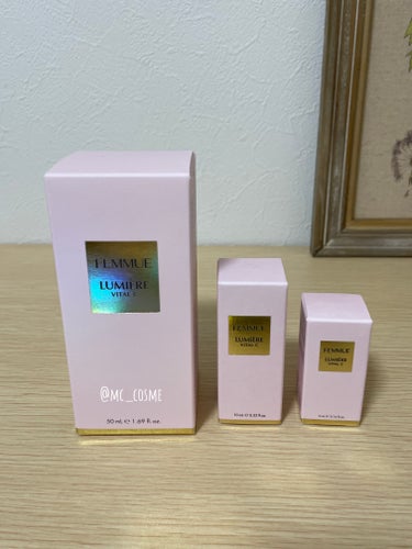 ルミエール ヴァイタルC BIGサイズ 50mL/FEMMUE/ブースター・導入液を使ったクチコミ（3枚目）