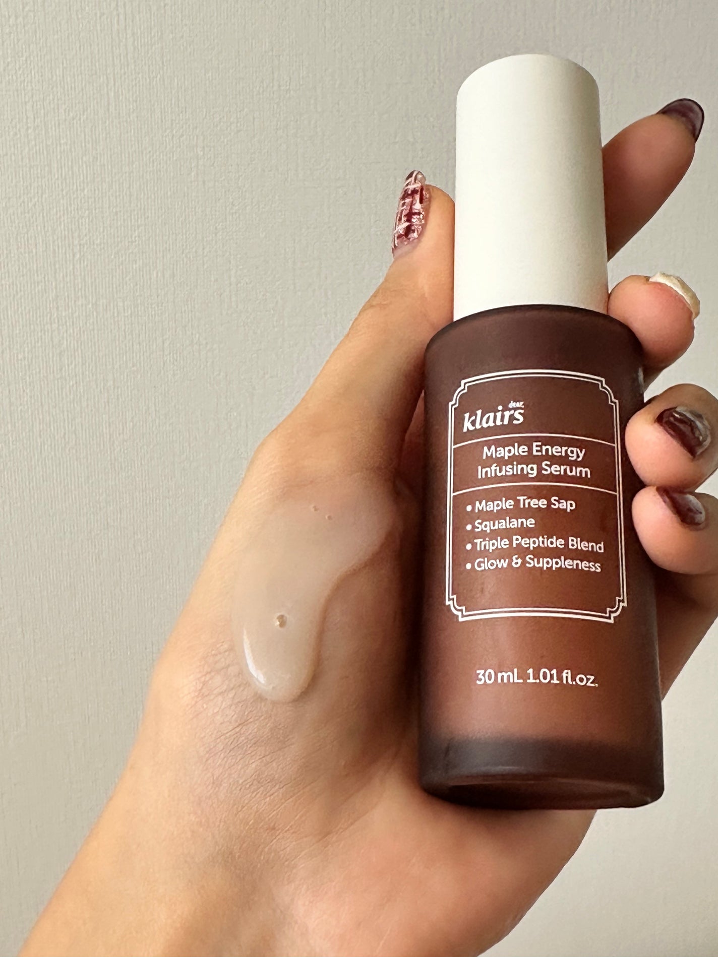 メープルエナジーインフュージングセラム/Klairs/美容液を使ったクチコミ(2枚目)