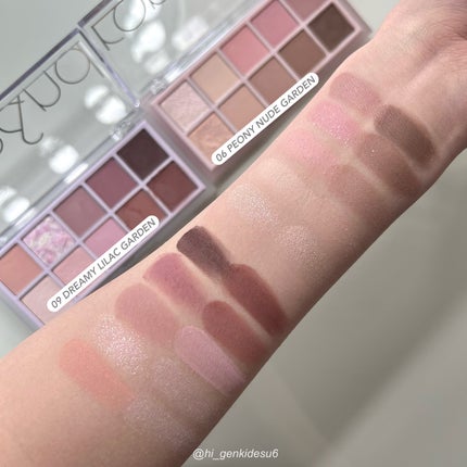 ベターザンパレット/rom&nd/アイシャドウパレットを使ったクチコミ(4枚目)