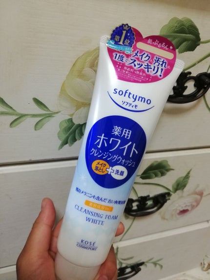 ソフティモ 薬用ホワイト クレンジングウォッシュ/ソフティモ/洗顔フォームを使ったクチコミ(2枚目)