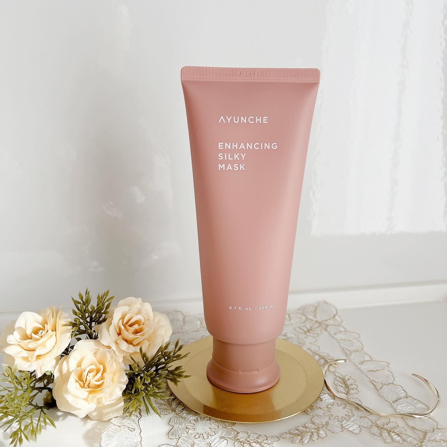 エンハンシング シルキーマスク/AYUNCHE/ヘアマスク・ヘアパックを使ったクチコミ(4枚目)