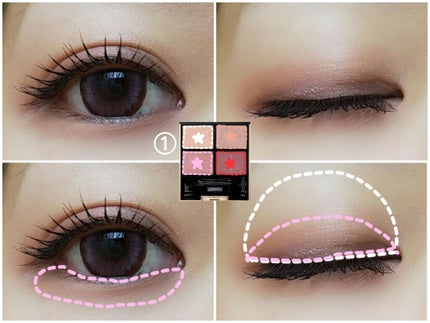 デザイニング カラー アイズ/SUQQU/アイシャドウパレットを使ったクチコミ(3枚目)