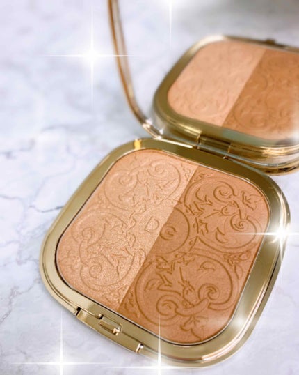 ソーラーグロウ イルミネーティングパウダー デュオ/DOLCE&GABBANA BEAUTY/ハイライトを使ったクチコミ(1枚目)