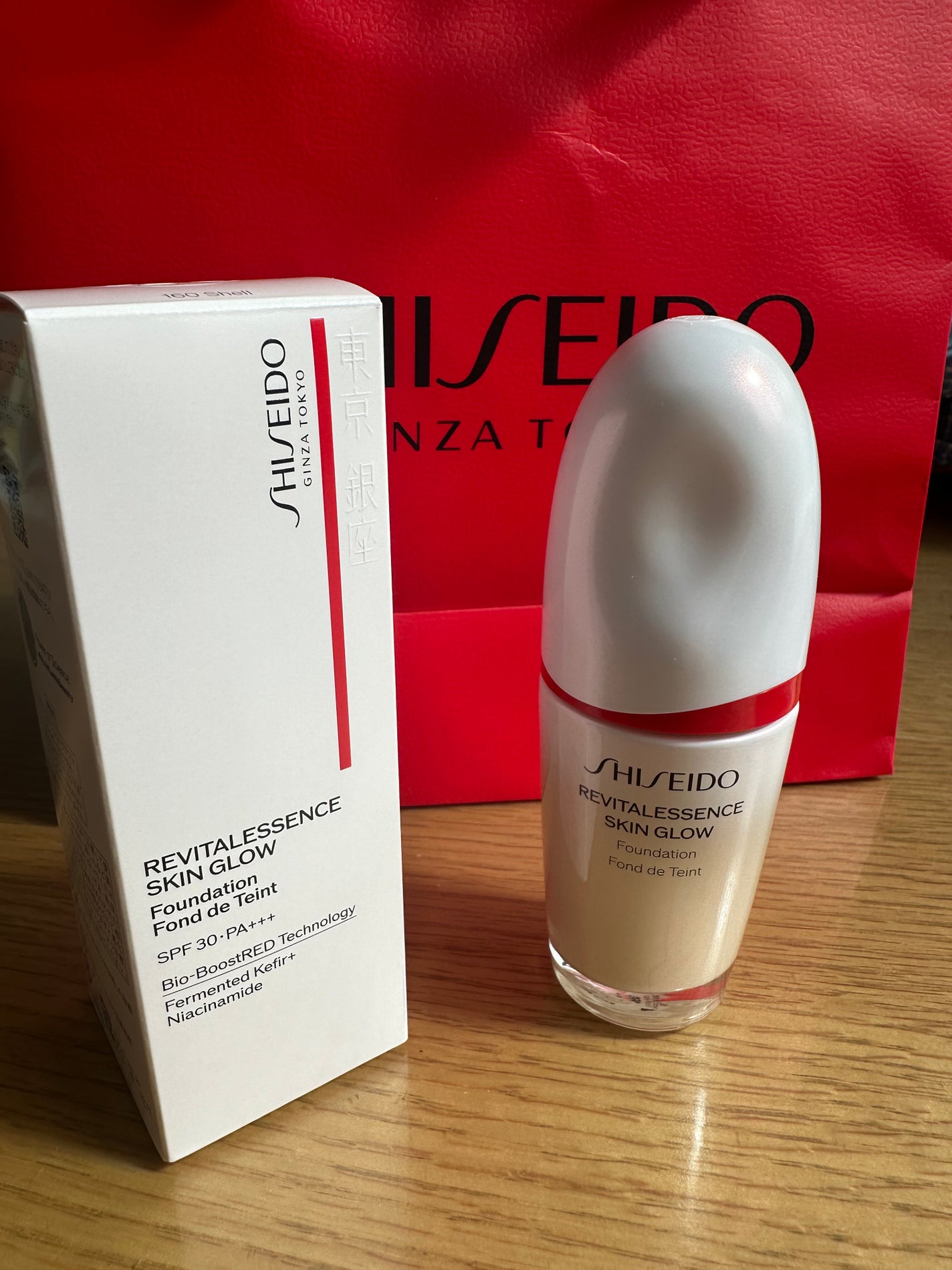 エッセンス スキングロウ ファンデーション/SHISEIDO/リキッドファンデーションを使ったクチコミ(1枚目)