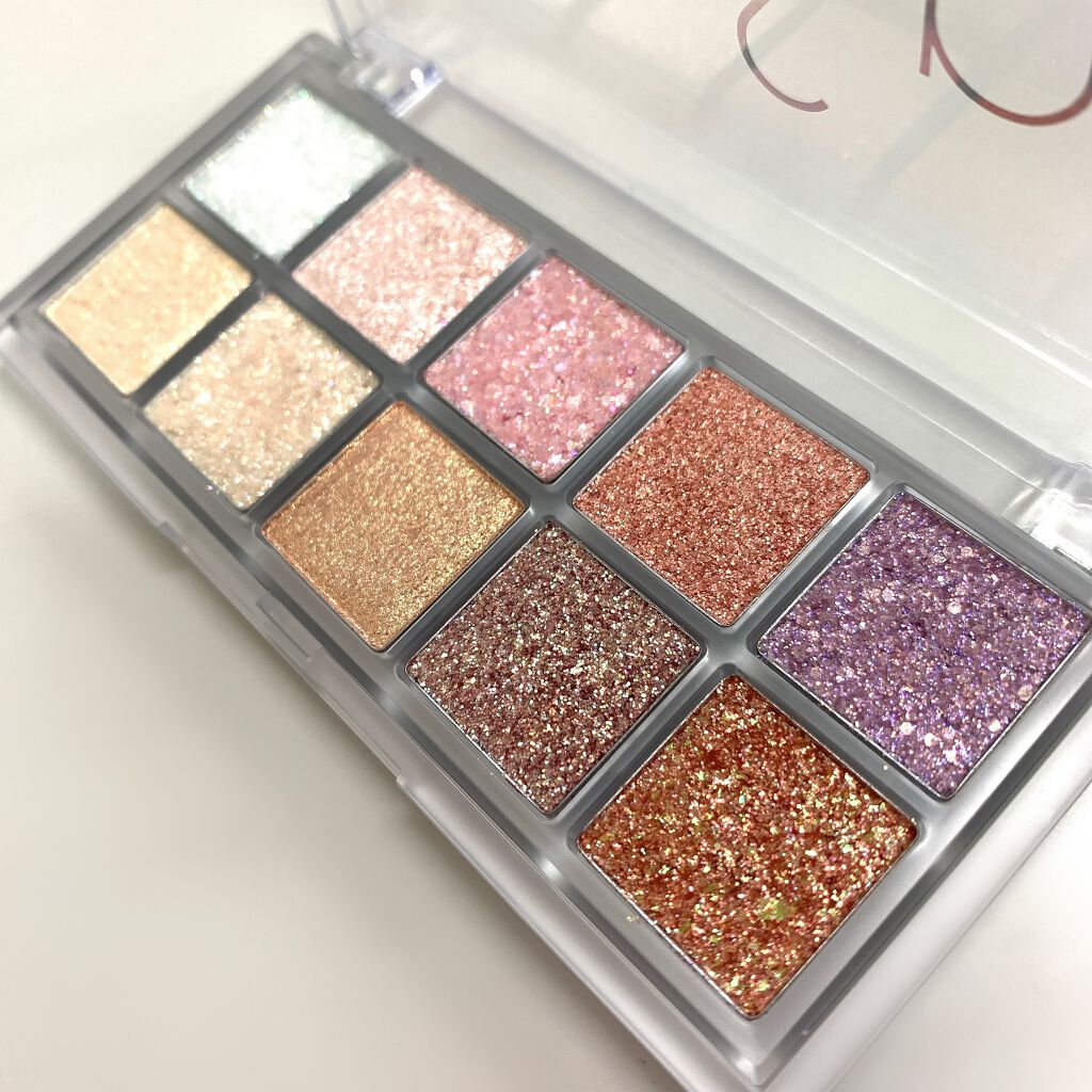 ベターザンパレット｜rom&ndの使い方を徹底解説 - 10色全てラメ入りの