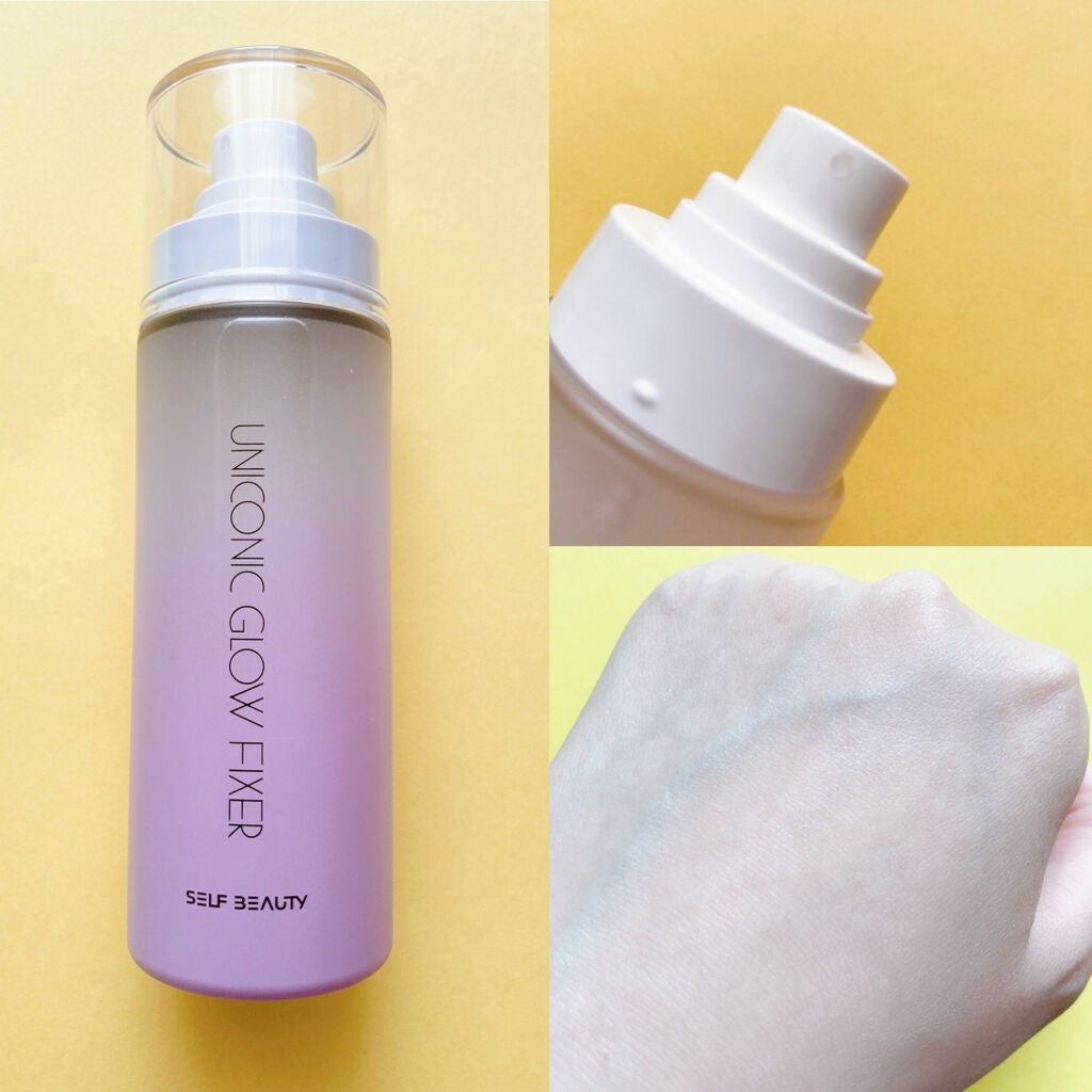 ユニコーン メイクアップグローフィックスミスト/SELF BEAUTY/フィックスミストを使ったクチコミ(3枚目)