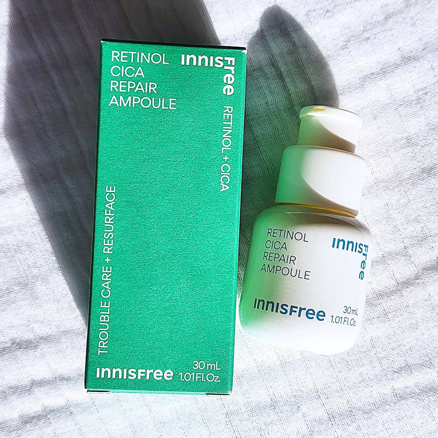 レチノール シカ リペア セラム/innisfree/美容液を使ったクチコミ(4枚目)