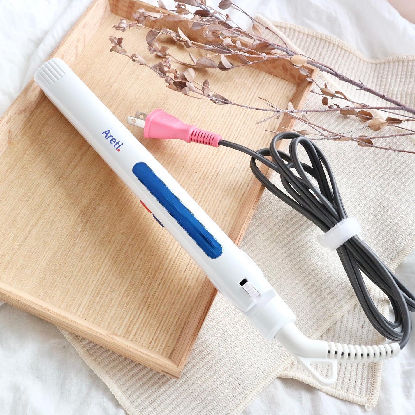 マイナスイオン ストレート カール 両用 ヘアアイロン 20mm Areti./Areti./その他ヘアアイロンを使ったクチコミ(2枚目)