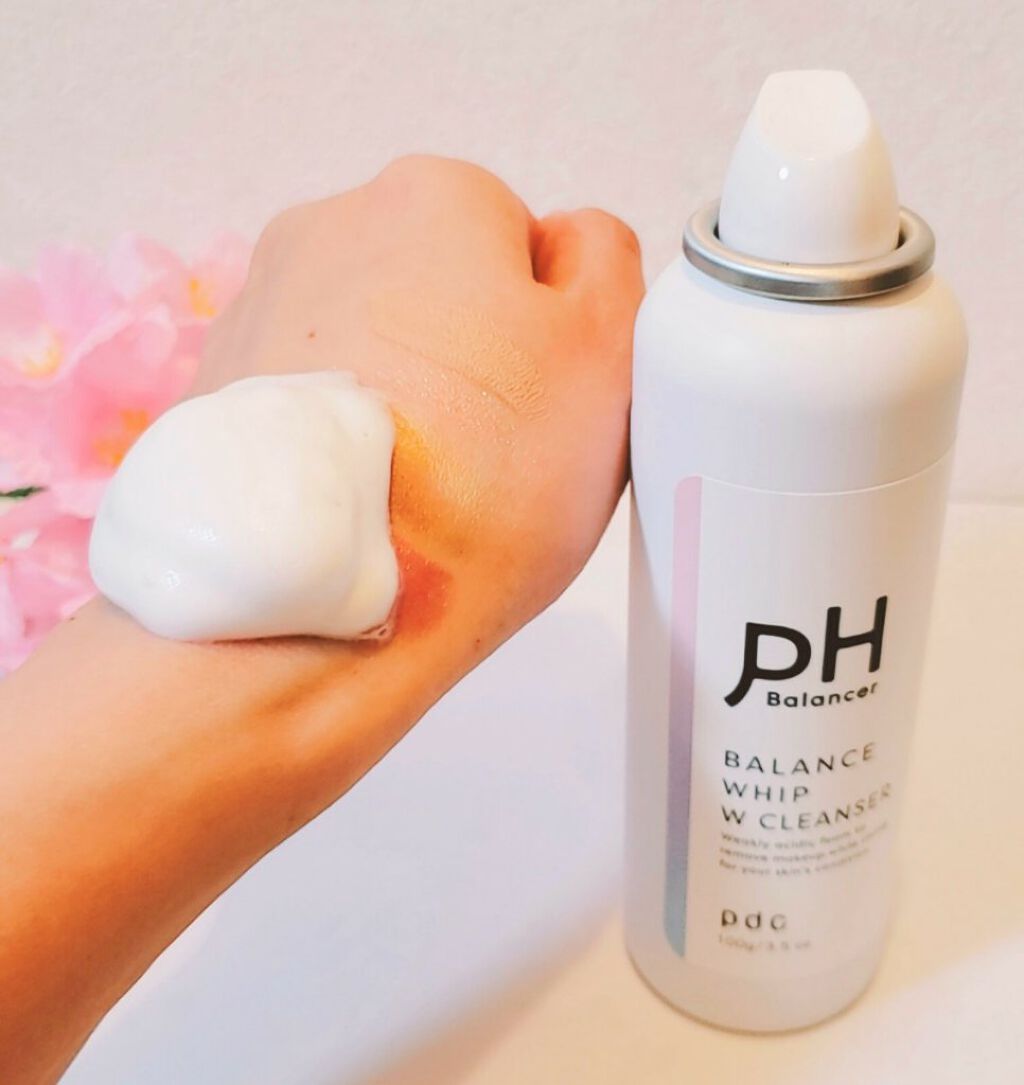 ピーエイチバランサー ＢホイップＷクレンザー/pdc/泡洗顔を使ったクチコミ（2枚目）