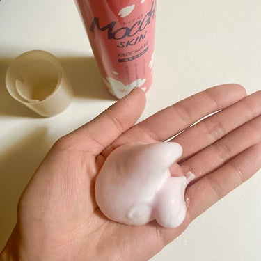 吸着泡洗顔 SKR(桜)/MoccHi SKIN/泡洗顔を使ったクチコミ（4枚目）