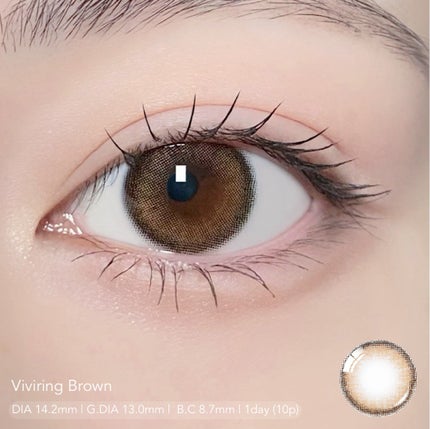 Glowy 1day/OLENS/ワンデー(1DAY)カラコンを使ったクチコミ(6枚目)