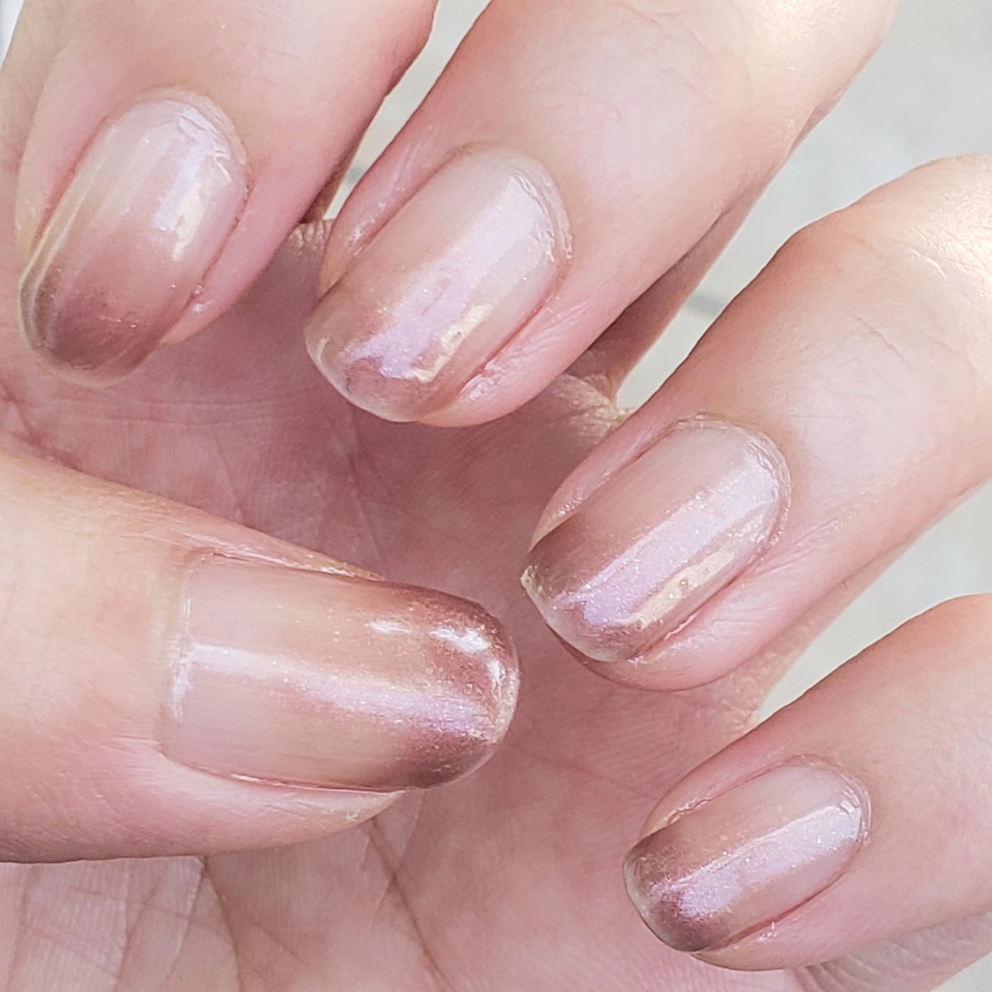 土木系おねいさん on LIPS 「お気に入りポリッシュでグラデーションネイル💅✼••┈┈••✼•..」(4枚目)