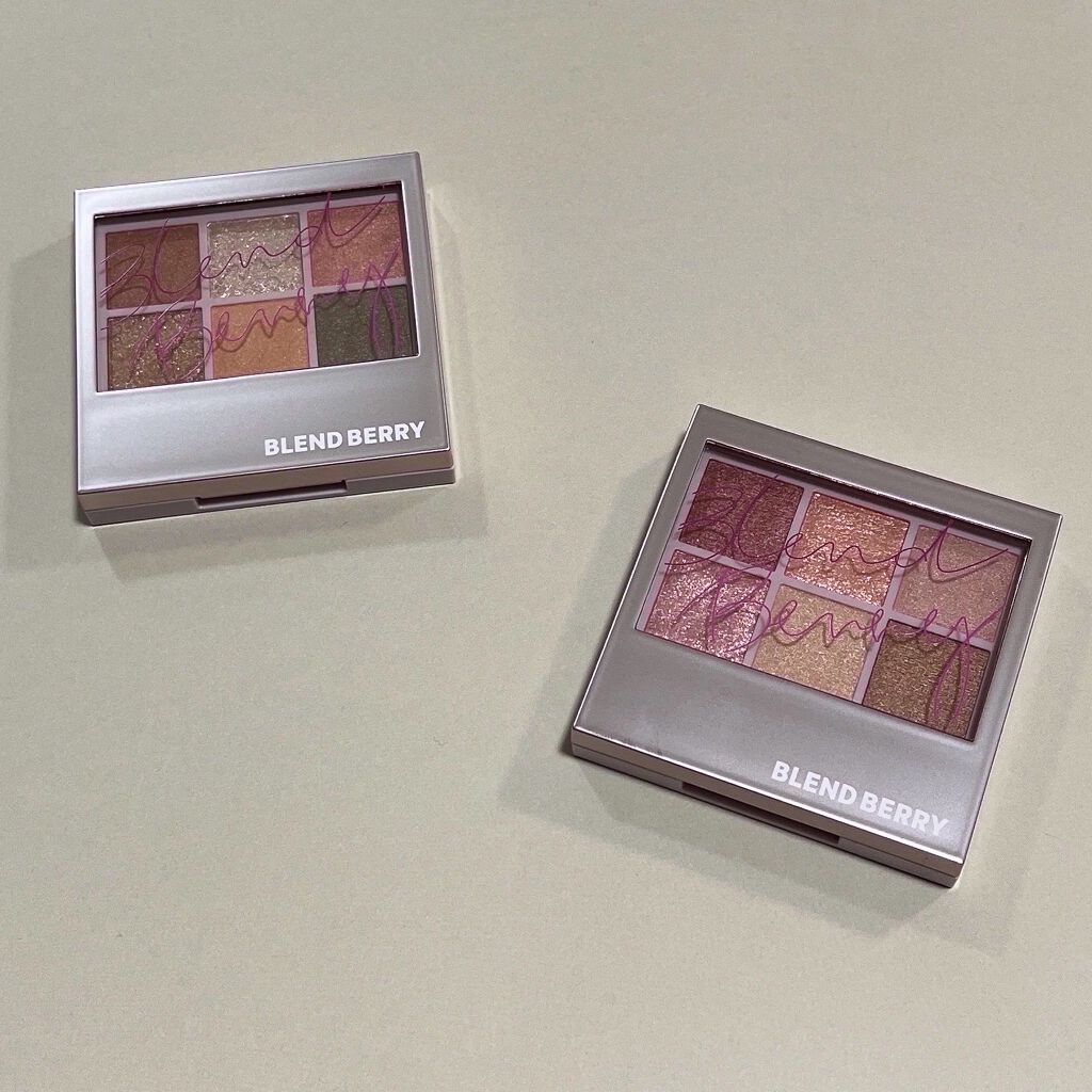 オーラクリエイション/BLEND BERRY/アイシャドウパレットを使ったクチコミ（2枚目）