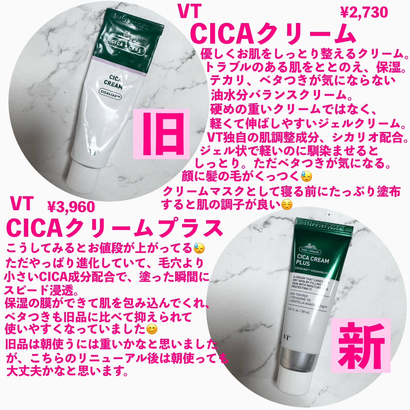 CICA クリーム/VT/フェイスクリームを使ったクチコミ(2枚目)
