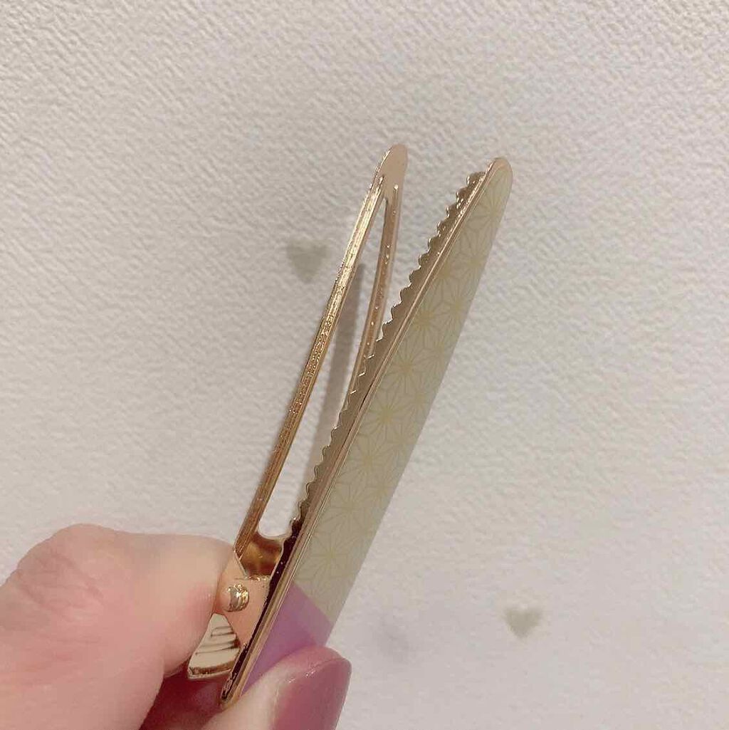 くりっぷ/セリア/ヘアアクセサリーを使ったクチコミ（3枚目）